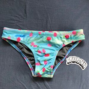 Jolyn Andy Strawberry Print Bottoms